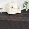 vidaXL Flooring Planks 18 pcs Dark Brown 2.51 m&sup2; PVC
