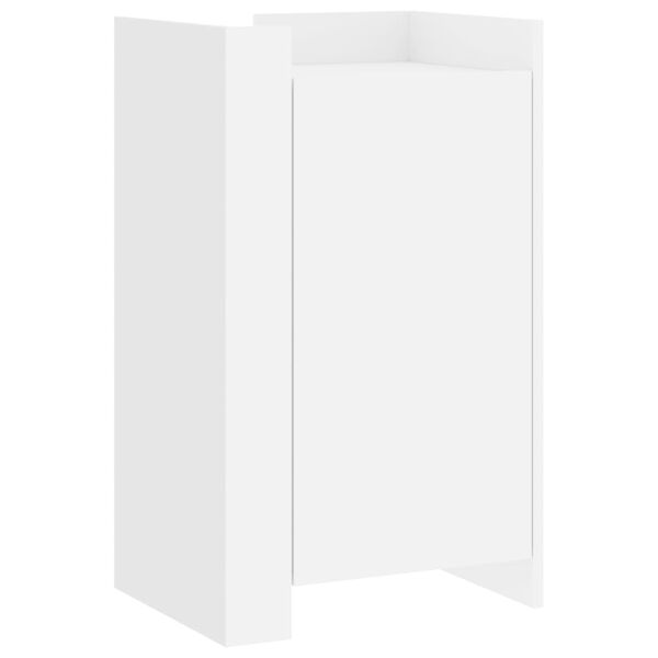 vidaXL Sideboard White 45x35x75 cm Engineered Wood