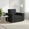 vidaXL Sofa Chair Black 60 cm Fabric