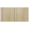 vidaXL Hanging TV Cabinet Sonoma Oak 60x30x30 cm