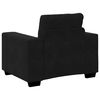 vidaXL Sofa Set 3 pcs Black 221 x 80 x 80 cm Velvet