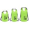 vidaXL Dry Bag with Zipper Green 30 L PVC