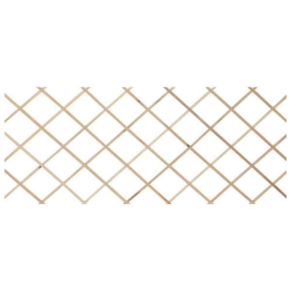 vidaXL Trellis Fences 5 pcs Solid Firwood 180x80 cm