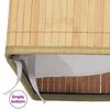 vidaXL Bamboo Laundry Basket 72 L