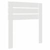 vidaXL Headboard with Headboard White 90 cm Engineered wood
