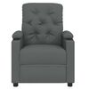 vidaXL Stand up Chair Dark Grey Fabric