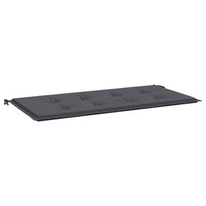 vidaXL Garden Bench Cushion Anthracite 100x50x3 cm Oxford Fabric