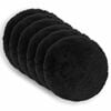 vidaXL Cushion with Pillow HEERLEN 2 pcs Black PV Fleece