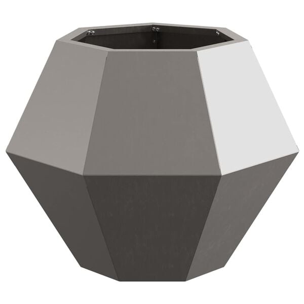 vidaXL Planter Rusty 50 x 50 x 40 cm Weathering Steel