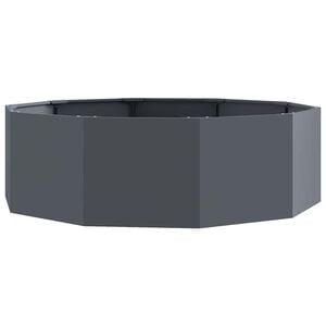 vidaXL Planter Anthracite 120 x 120 x 35 cm Steel