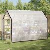 vidaXL Tarpaulin with Eyelets Transparent 3 x 4 m Polyethylene