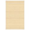 vidaXL Rug Bamboo 100x160 cm Natural