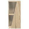 vidaXL Side Shelf Sonoma Oak 33 x 32 x 70.5 cm Engineered Wood