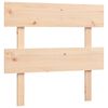 vidaXL Bed Frame without Mattress Single Solid Wood Pine