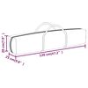vidaXL Folding Party Tent with Sidewalls Black 2x2 m