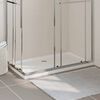 vidaXL Rectangular ABS Shower Base Tray White 70x120 cm