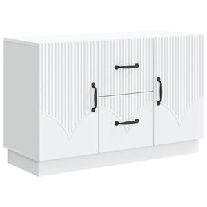 vidaXL Sideboard White 89 x 34.5 x 57 cm Engineered Wood