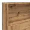 vidaXL Headboard Cabinet Artisan Oak 180x19x103.5 cm Engineered Wood