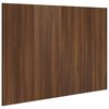 vidaXL Bed Headboard Brown Oak 120x1,5x80 cm Engineered Wood