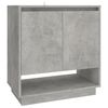 vidaXL Sideboard Concrete Grey 70x41x75 cm Engineered Wood