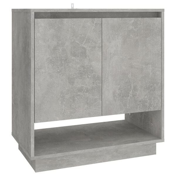 vidaXL Sideboard Concrete Grey 70x41x75 cm Engineered Wood