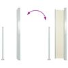 vidaXL Retractable Side Awning 140 x 300 cm Cream