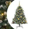 vidaXL Artificial Christmas Tree with 150 LEDs with Stand Green 120 cm