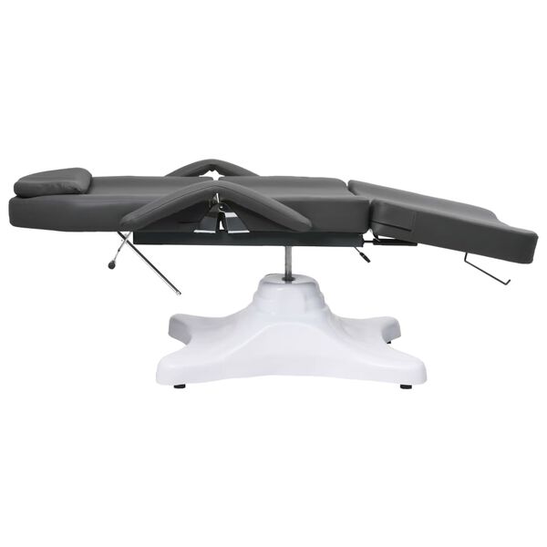 vidaXL Massage Table Grey 180x62x(86.5-118) cm