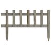 vidaXL Lawn Edgings 10 pcs Firwood 4.4 m