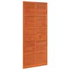 vidaXL Barn Door 80 x 2.5 x 208 cm Solid Pine Wood Wax brown