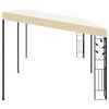 vidaXL Wall-mounted Gazebo 6x3x2.5 m Cream