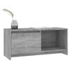 vidaXL TV Cabinet Grey Sonoma 90x35x40 cm Engineered Wood