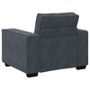 vidaXL Sofa Chair Dark Grey 60 cm Velvet