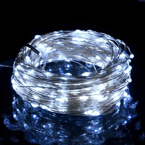 vidaXL LED String with 300 LEDs Cold White 30 m