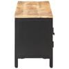 vidaXL TV Cabinet 120x30x40 cm Solid Rough Mango Wood