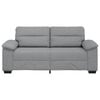 vidaXL 2-Seater Sofa&nbsp;Light Grey 180x81x84 cm Fabric