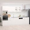 vidaXL 7 Piece Kitchen Cabinet Set Lyon White Engineered Wood