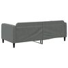 vidaXL Day Bed without Mattress Dark Grey 90x190 cm Fabric