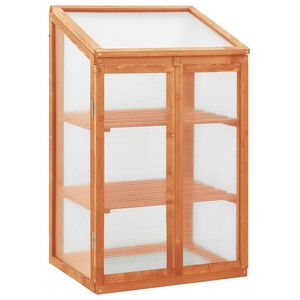 vidaXL Greenhouse 60x45x100 cm Firwood