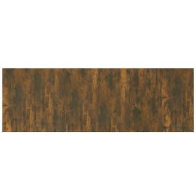 vidaXL Wall Headboard Smoked Oak 240x1.5x80 cm Engineered Wood