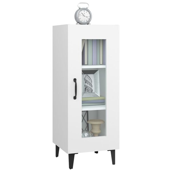 vidaXL Sideboard White 34.5x34x90 cm Engineered Wood