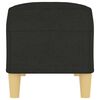 vidaXL Bench Black 100x35x41 cm Fabric