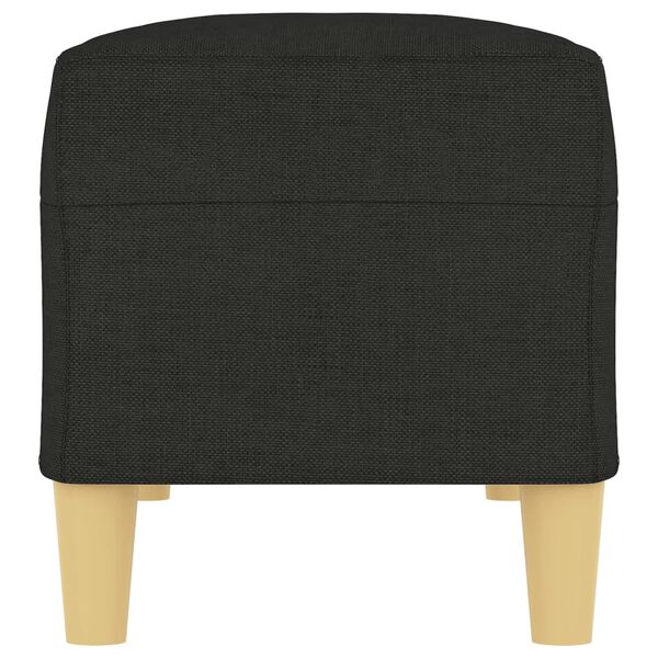vidaXL Bench Black 100x35x41 cm Fabric