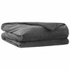 vidaXL Weighted Blanket Anthracite 135 x 200 cm 6 kg 100% Cotton 205T
