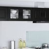vidaXL Kitchen Cabinet 2 pcs Black 40 x 31 x 40 cm Engineered Wood