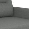 vidaXL 3-Seater Sofa Dark Grey 180 cm Fabric