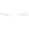vidaXL 44-Panel Pet Cage with Door Black 35x35 cm Steel