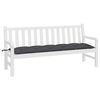 vidaXL Garden Bench Cushion Anthracite 180x50x7 cm Oxford Fabric