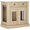 vidaXL Dog Crate Furniture Sonoma Oak 80 x 47.5 x 80 cm