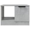 vidaXL Coffee Table Concrete Grey 50x50x36 cm Engineered Wood